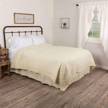 Adelia Creme King Quilt 105Wx95L VHC Brands - The Fox Decor